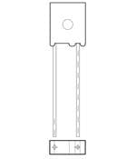 KEMET T340D107M010AS Enlarged Image