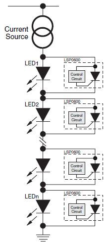 Bourns LSPxAJR LED Shunt Protectors Bourns LSPxAJR LED Shunt Protectors