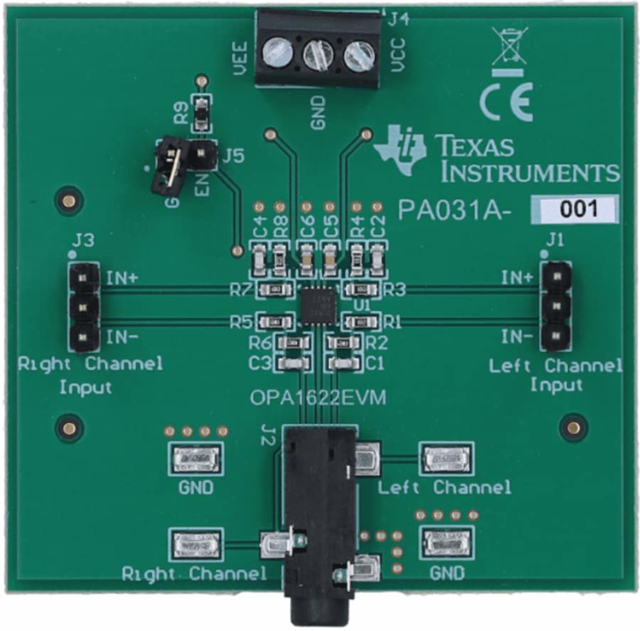 OPA1622EVM Op Amp Evaluation Module TI Mouser